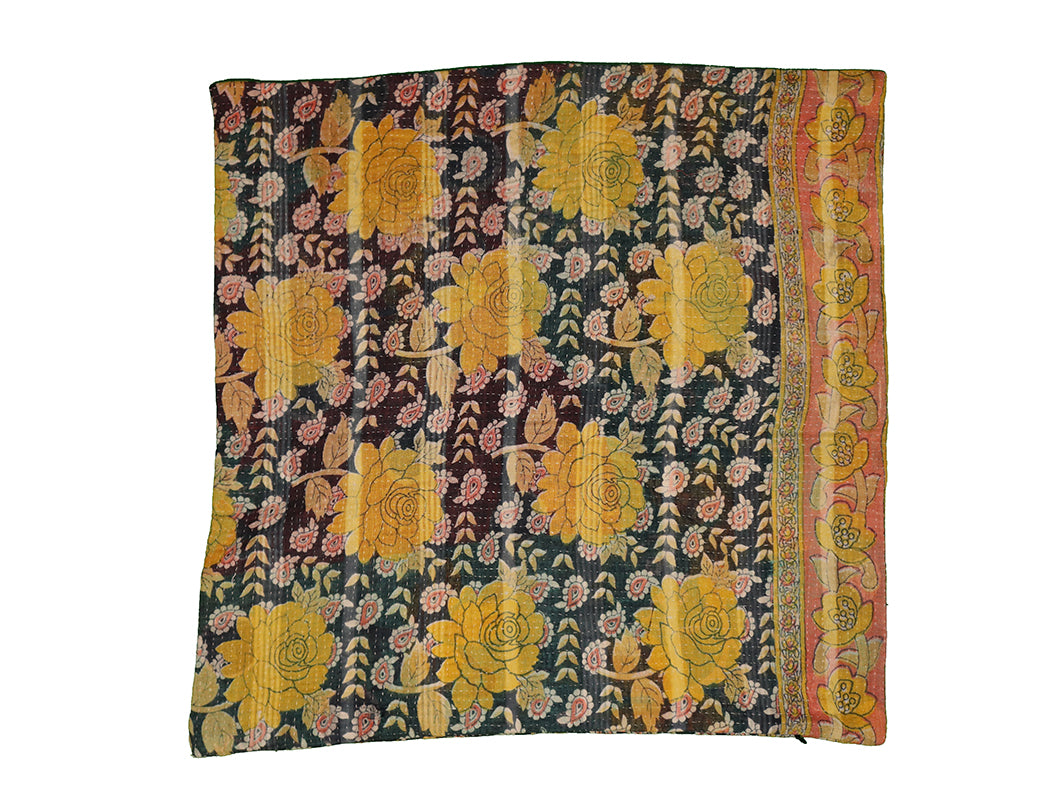 Sari vintage kantha pude 45*45 cm