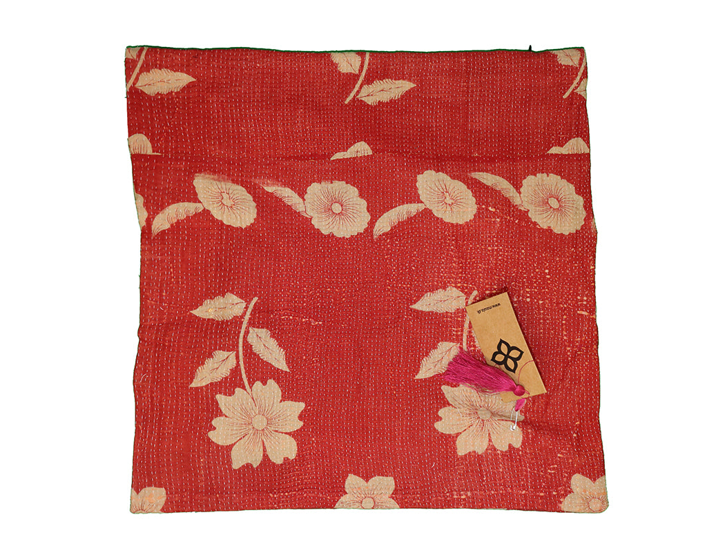 Sari vintage kantha pude 45*45 cm