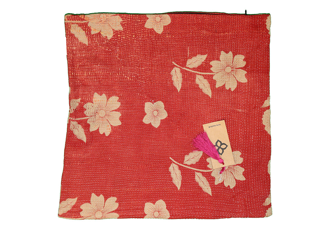 Sari vintage kantha pude 45*45 cm