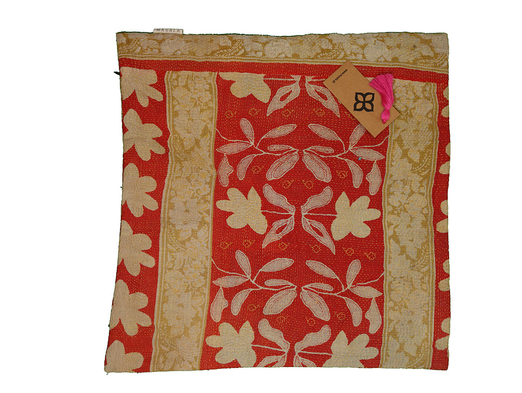 Sari vintage kantha pude 45*45 cm