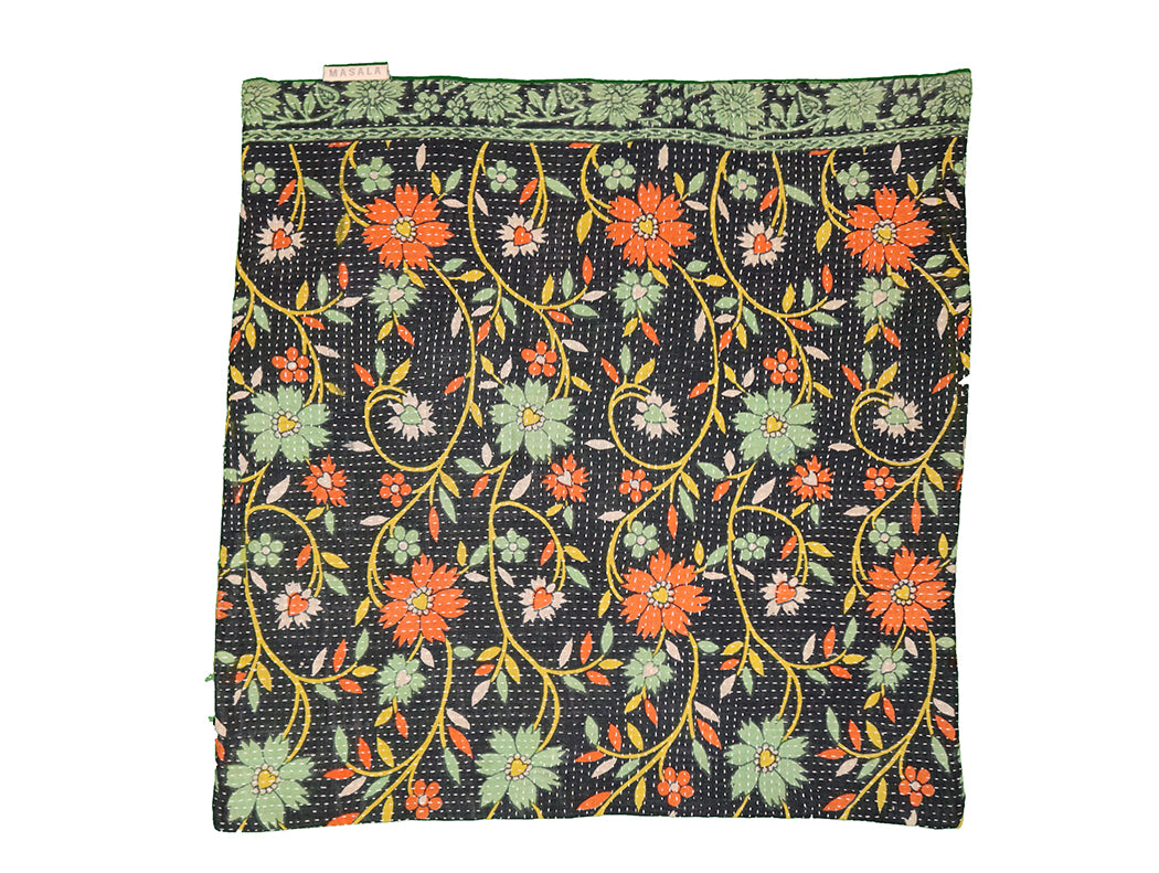 Sari vintage kantha pude 45*45 cm