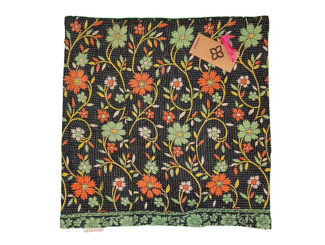 Sari vintage kantha pude 45*45 cm