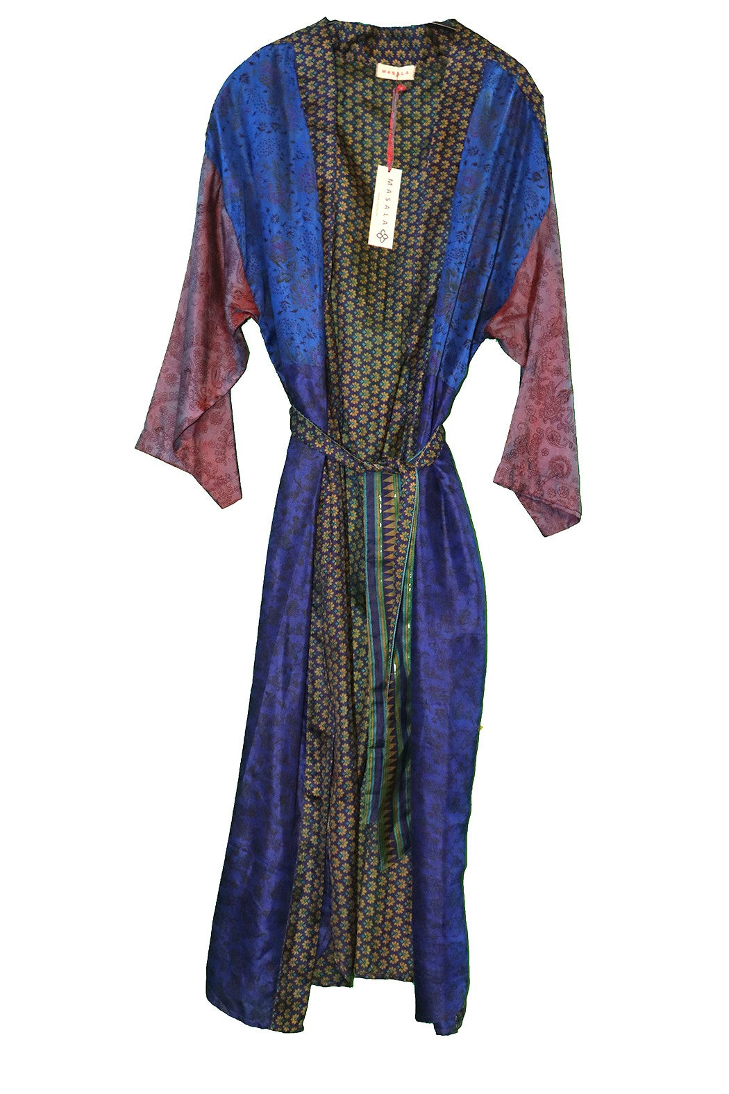 Alma vintage sari silke kimono