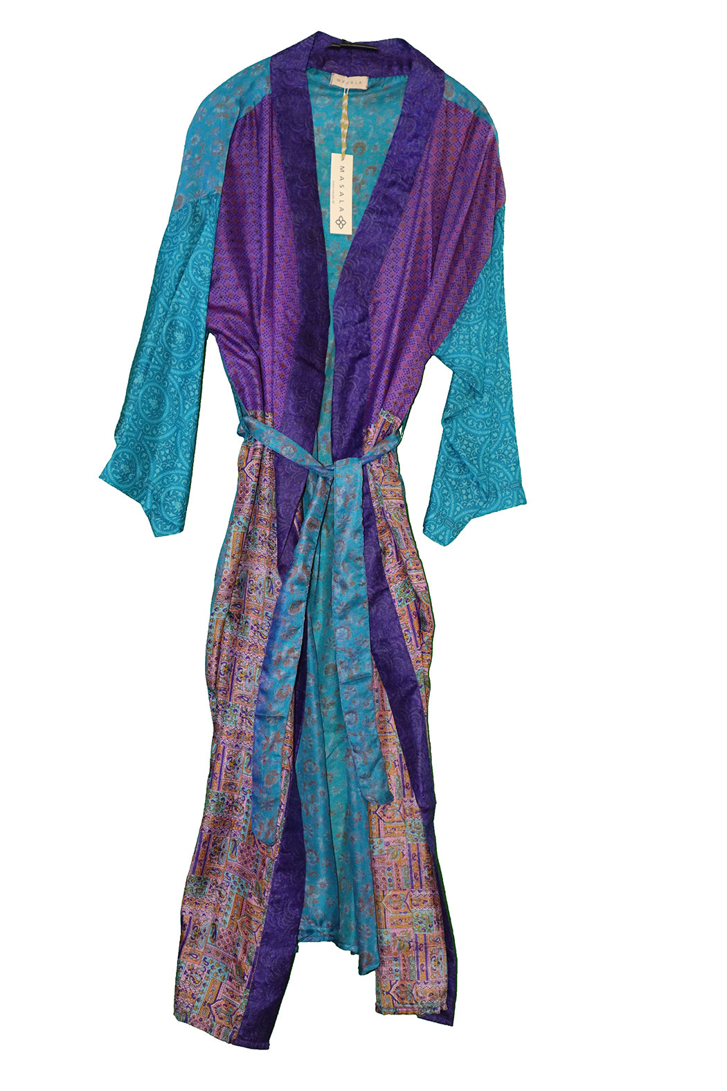 Alma vintage sari silke kimono