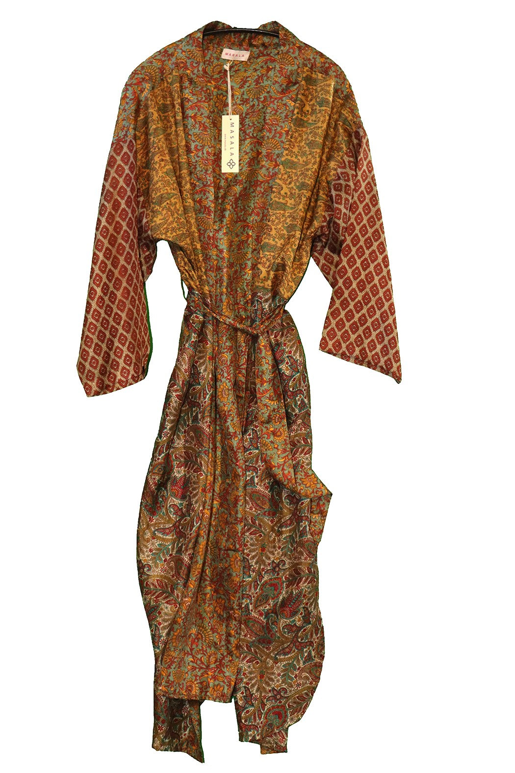 Alma vintage sari silke kimono