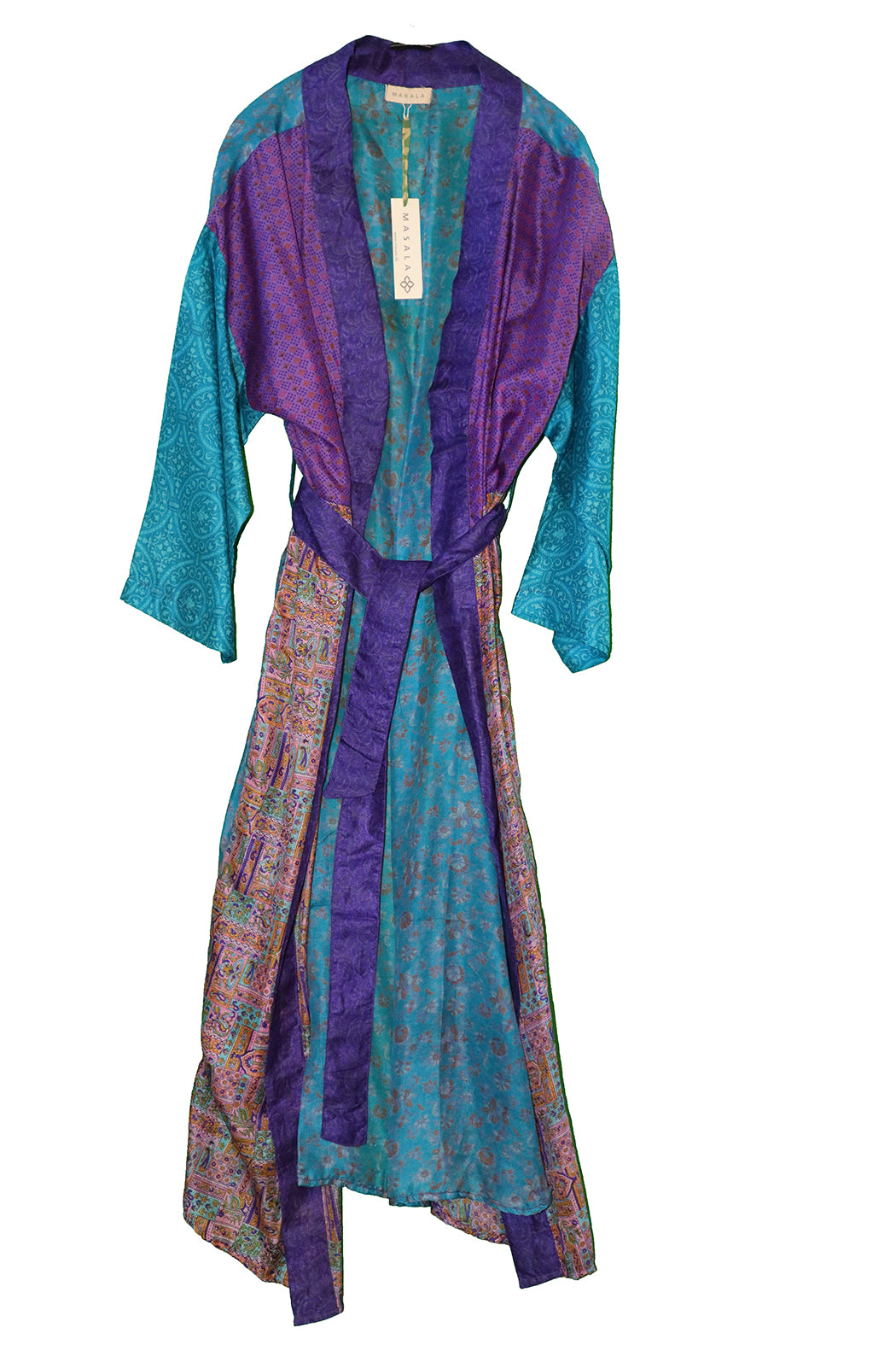 Alma vintage sari silke kimono