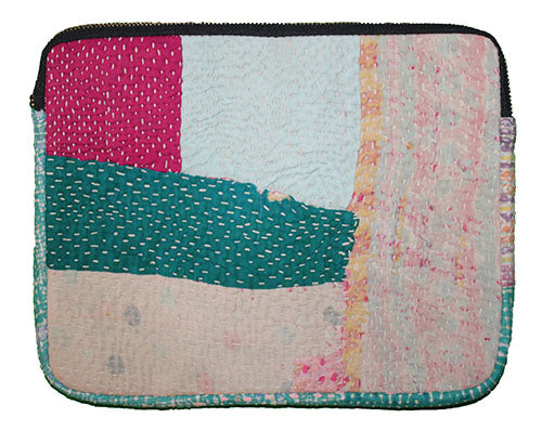 Kantha sari Ipad cover