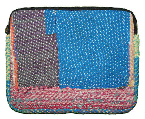 Kantha sari Ipad cover