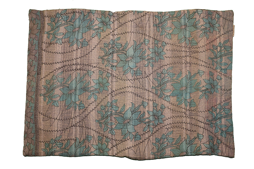 Sari vintage kantha pude 50*70 cm