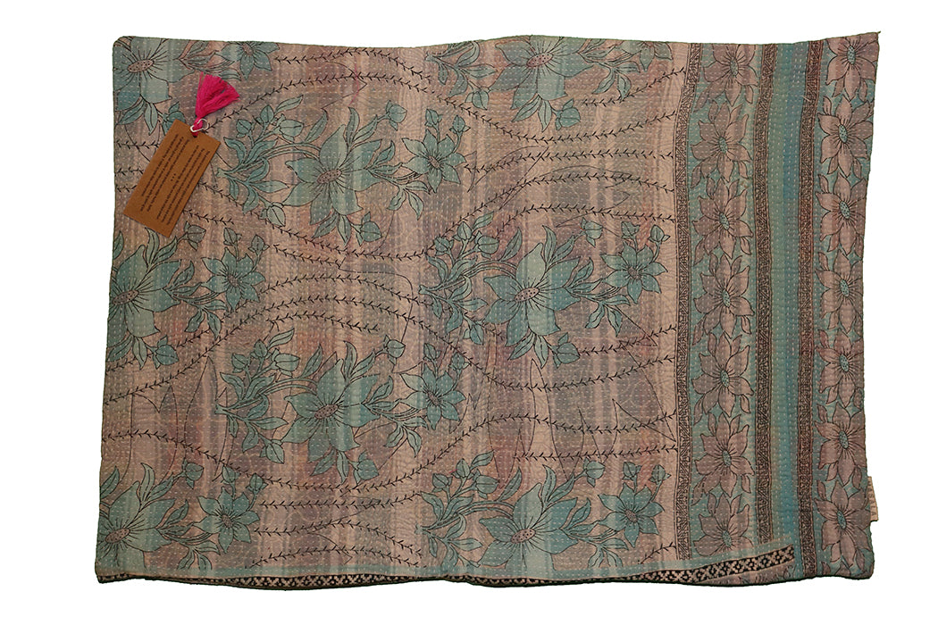 Sari vintage kantha pude 50*70 cm