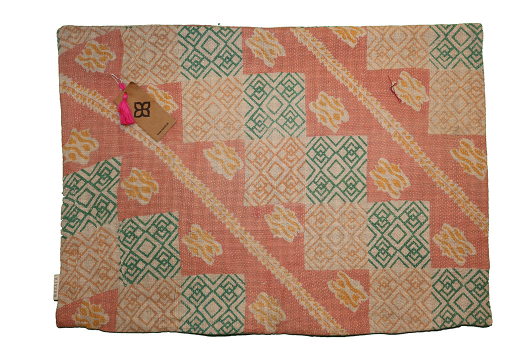 Sari vintage kantha pude 50*70 cm