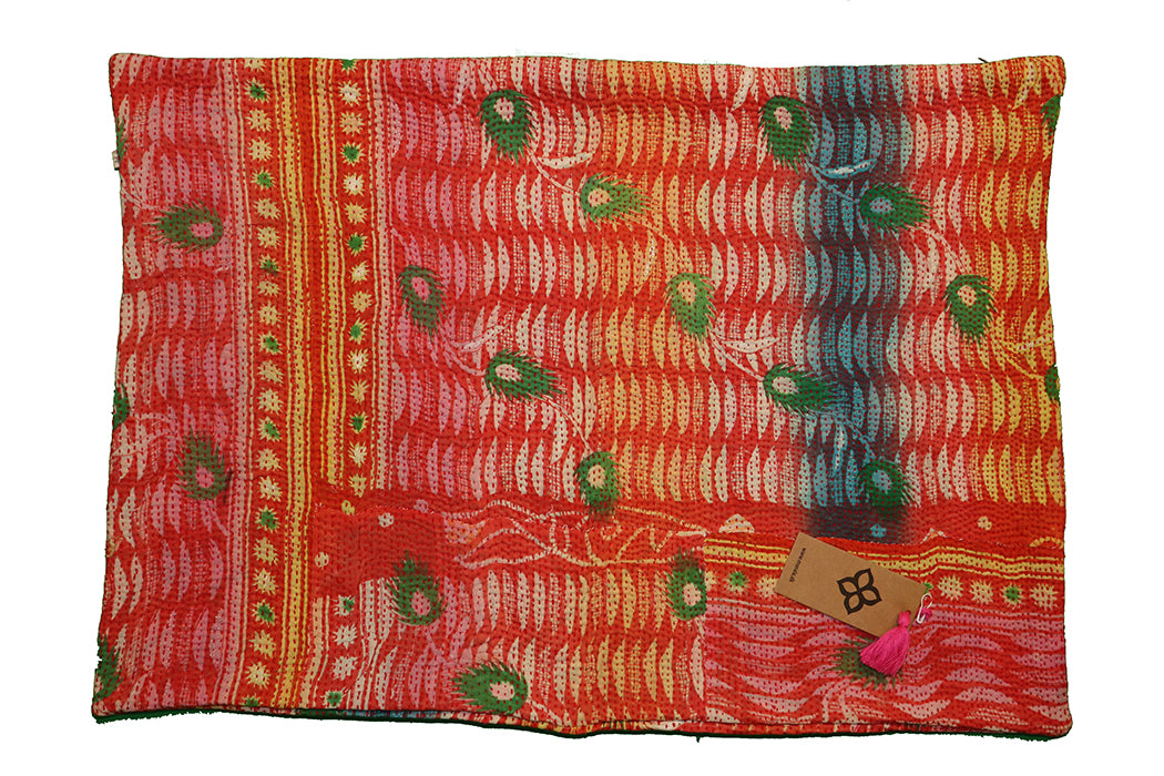 Sari vintage kantha pude 50*70 cm