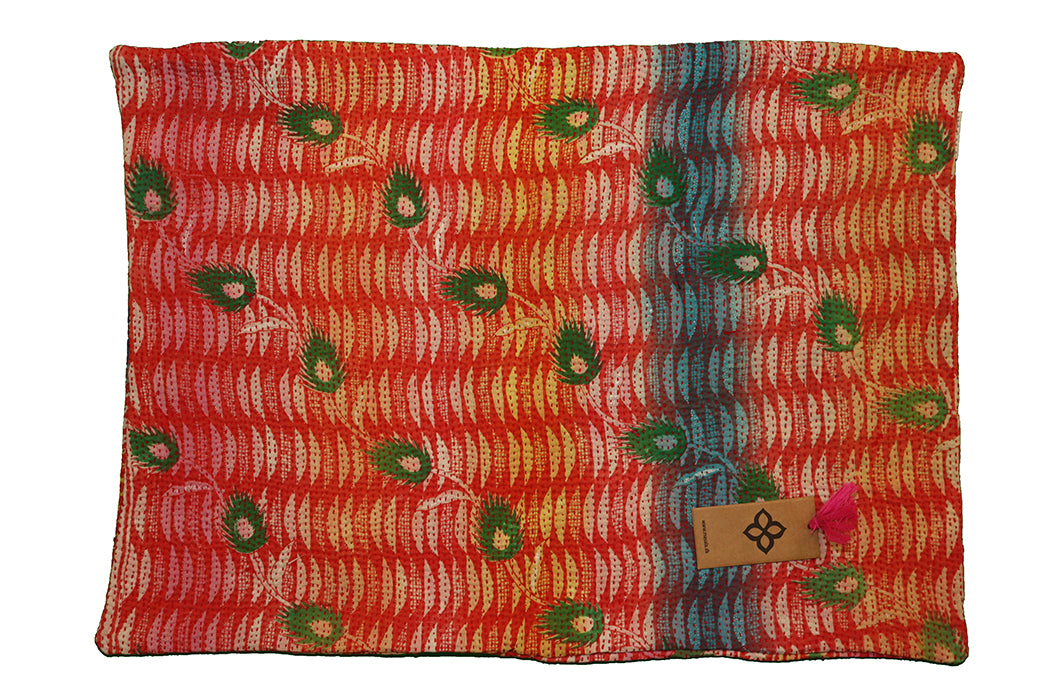 Sari vintage kantha pude 50*70 cm