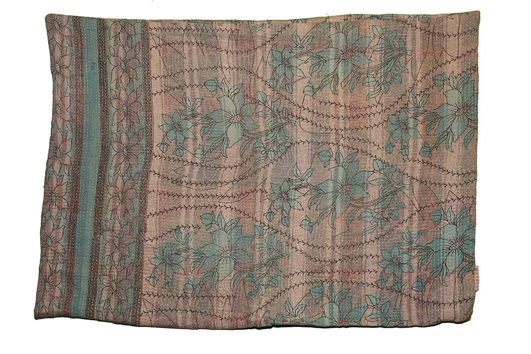 Sari vintage kantha pude 50*70 cm