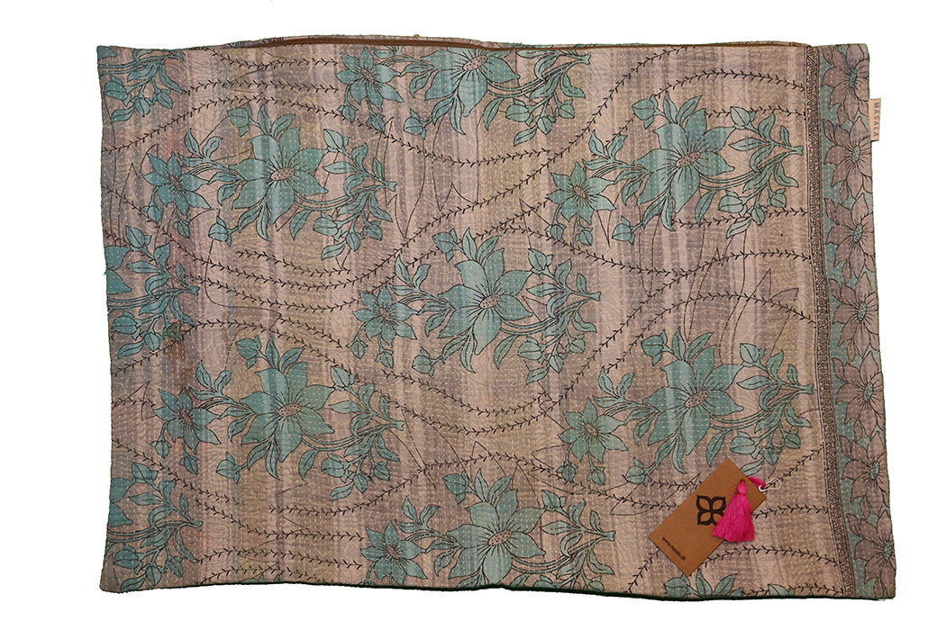 Sari vintage kantha pude 50*70 cm
