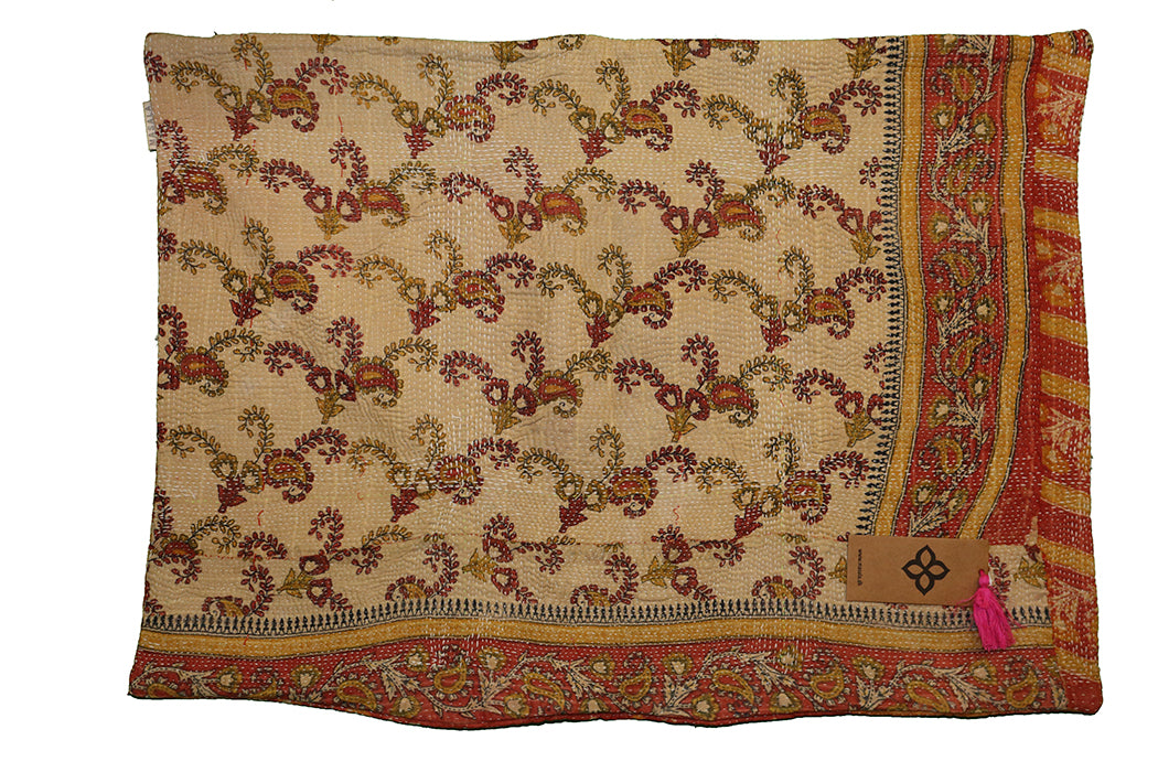 Sari vintage kantha pude 50*70 cm