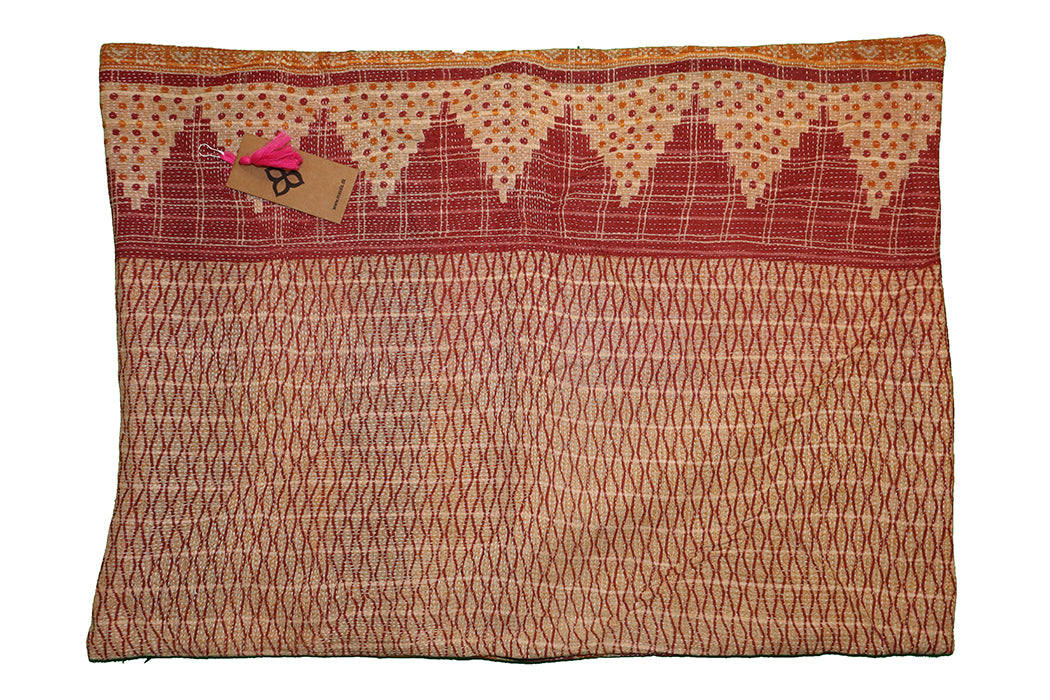 Sari vintage kantha pude 50*70 cm