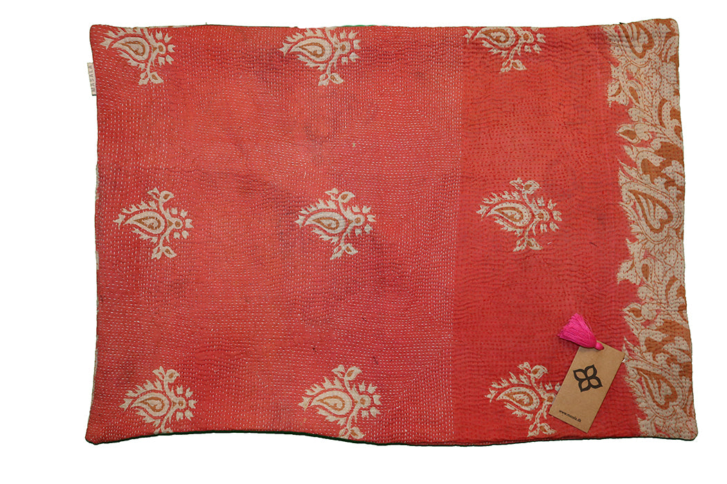 Sari vintage kantha pude 50*70 cm
