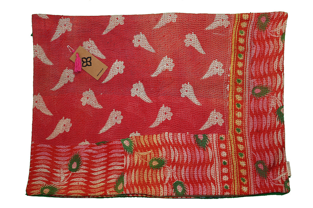 Sari vintage kantha pude 50*70 cm