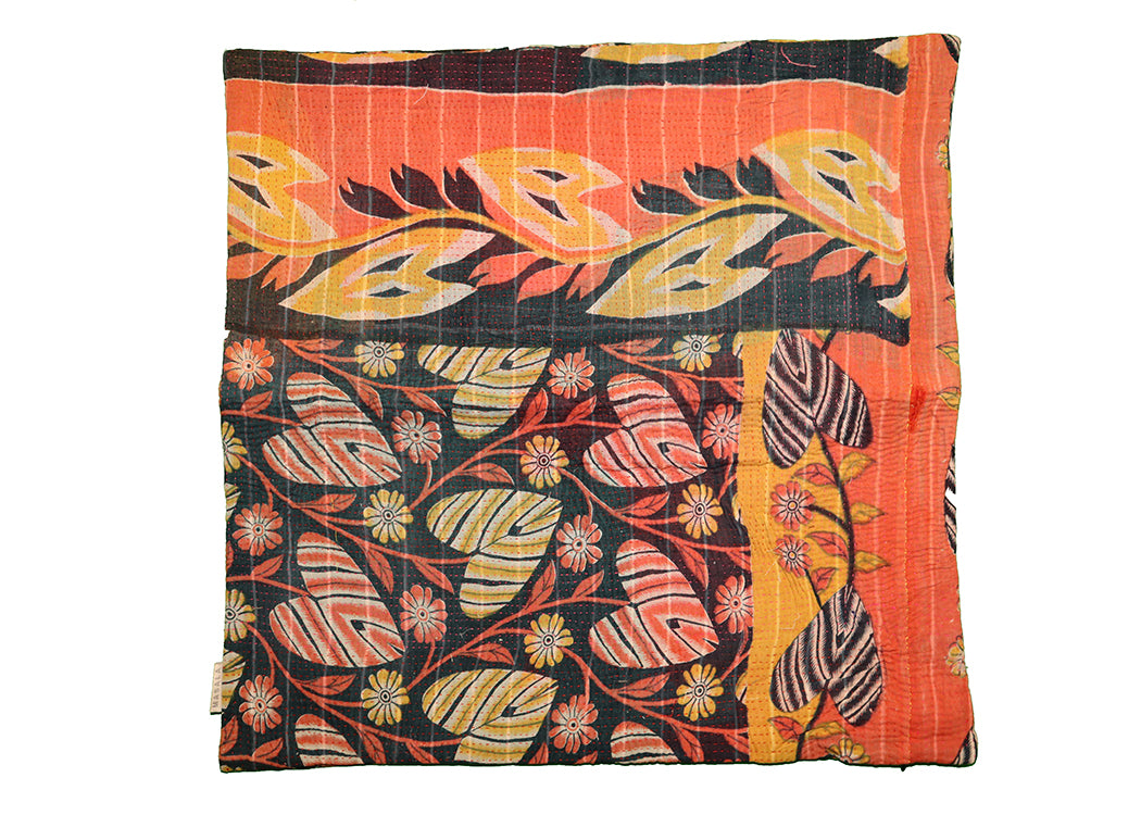 Sari vintage kantha cushion 45*45 cm