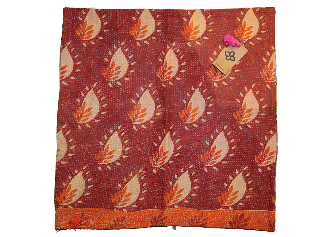 Sari vintage kantha cushion 45*45 cm
