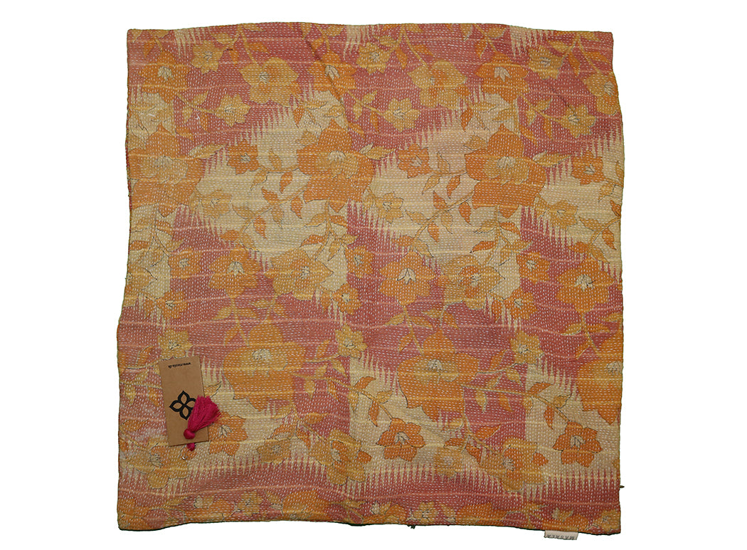 Sari vintage kantha cushion 45*45 cm