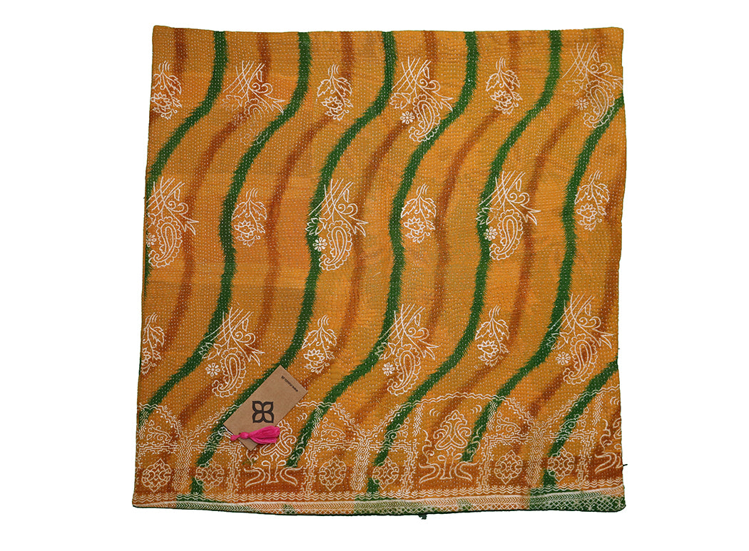 Sari vintage kantha cushion 45*45 cm