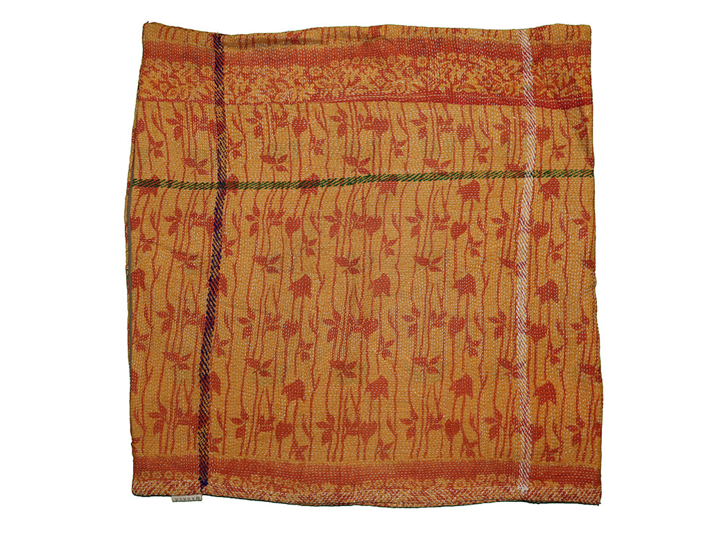 Sari vintage kantha cushion 45*45 cm