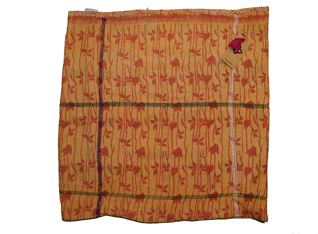 Sari vintage kantha cushion 45*45 cm