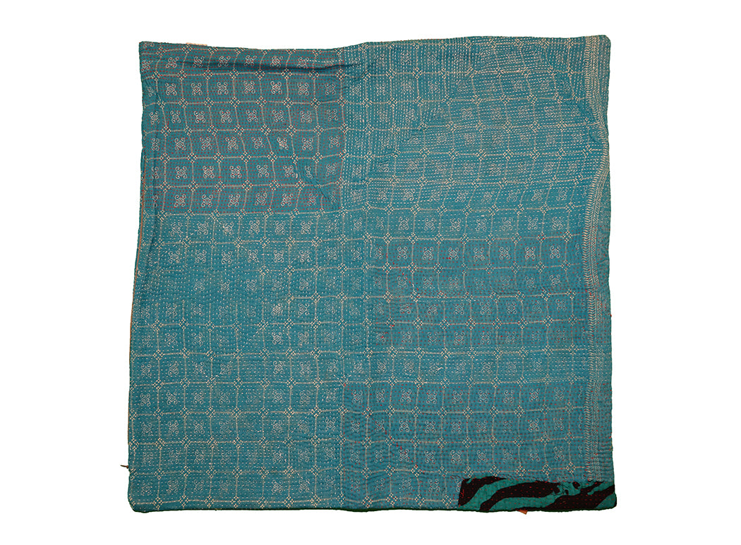 Sari vintage kantha cushion 45*45 cm