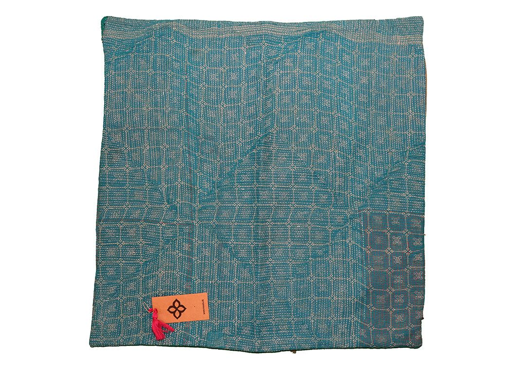 Sari vintage kantha cushion 45*45 cm
