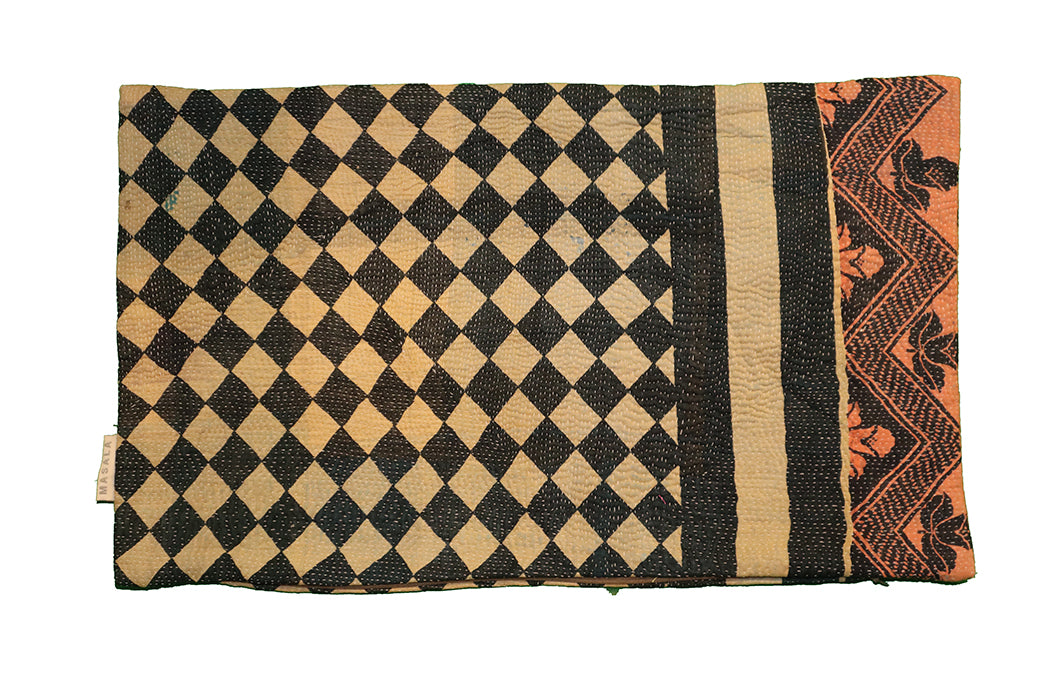 Sari vintage kantha cushion 30*50 cm