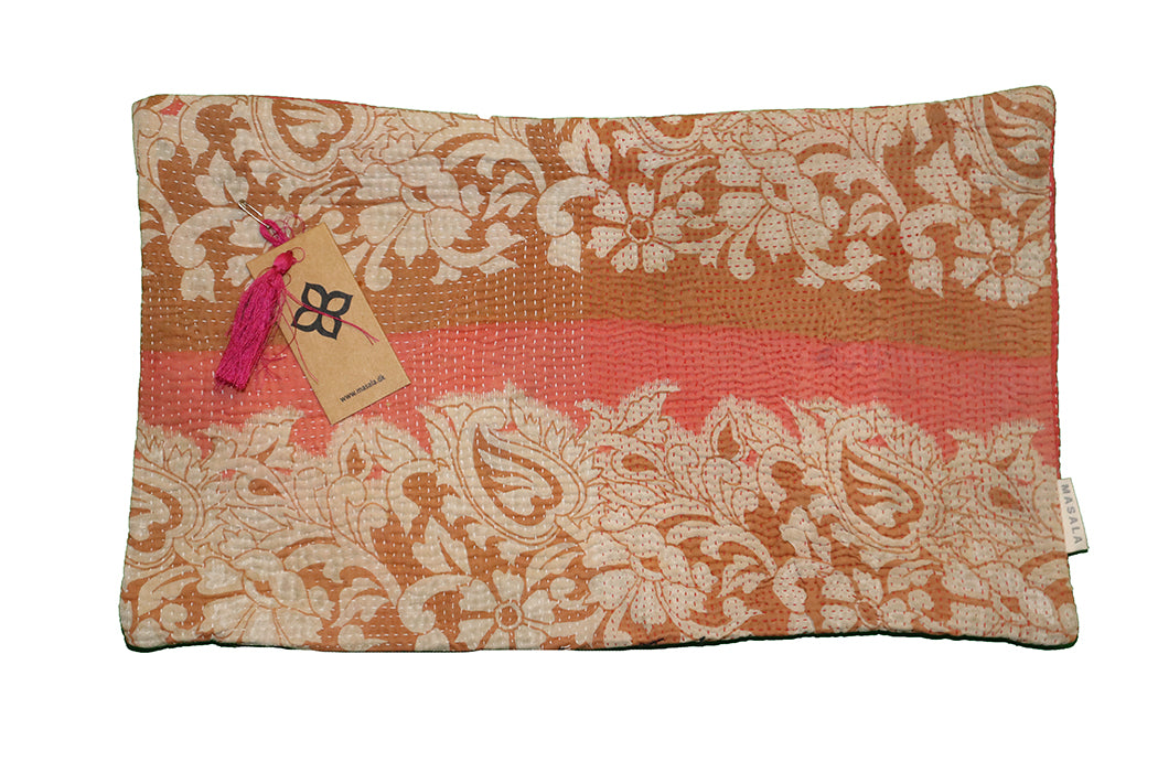 Sari vintage kantha cushion 30*50 cm