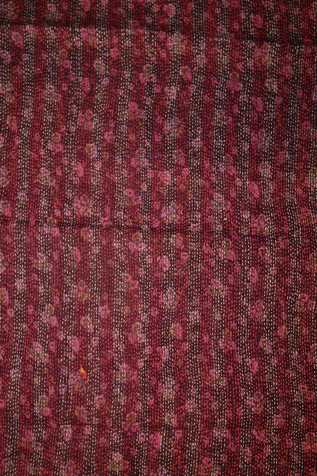 Sari-Kantha-Seidenschal 40*190 cm