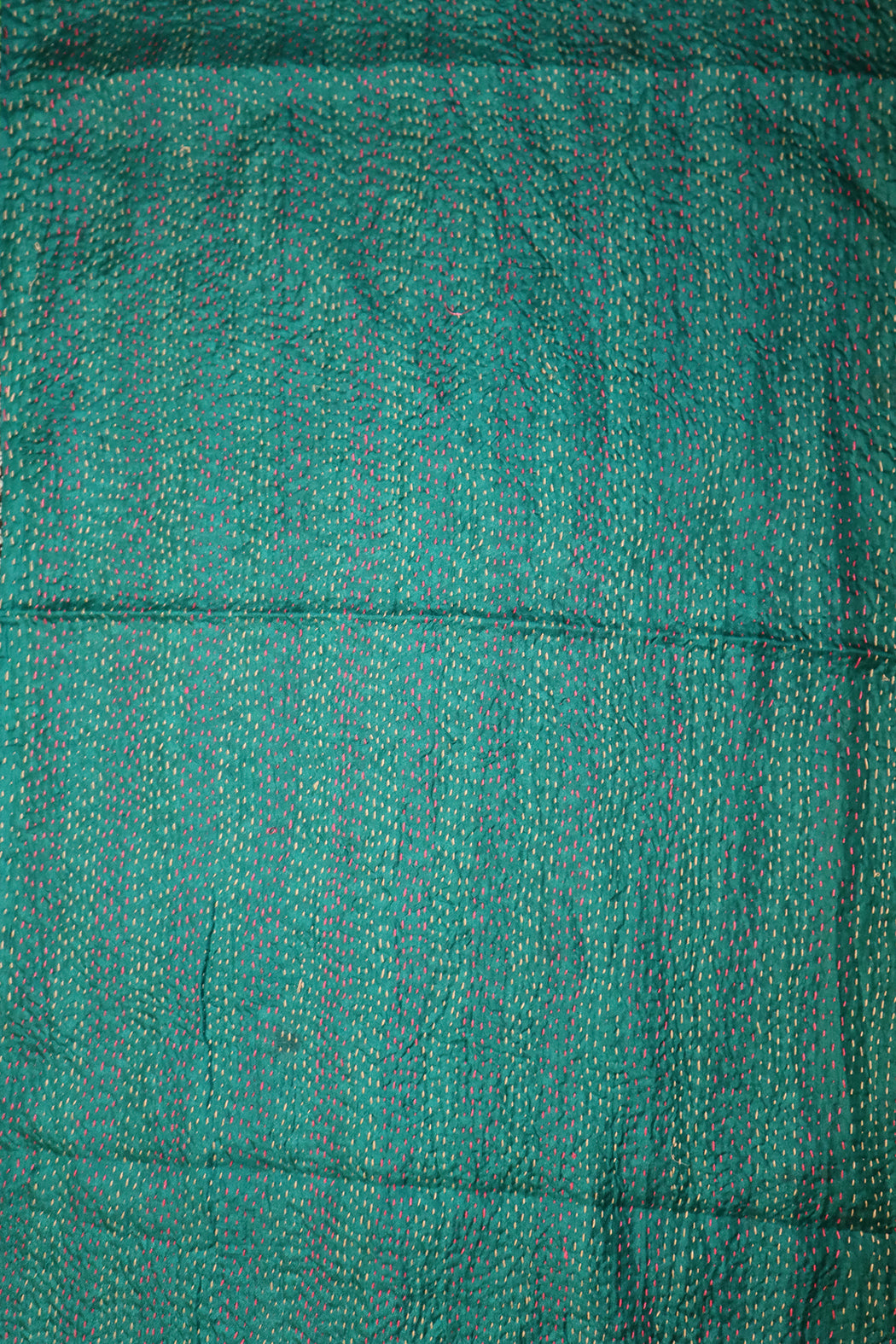 Sari-Kantha-Seidenschal 40*190 cm