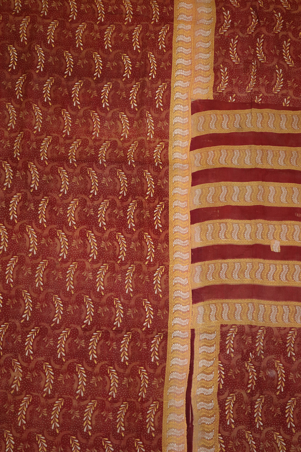 Kantha vintage throw approx 140x210 cm, cotton