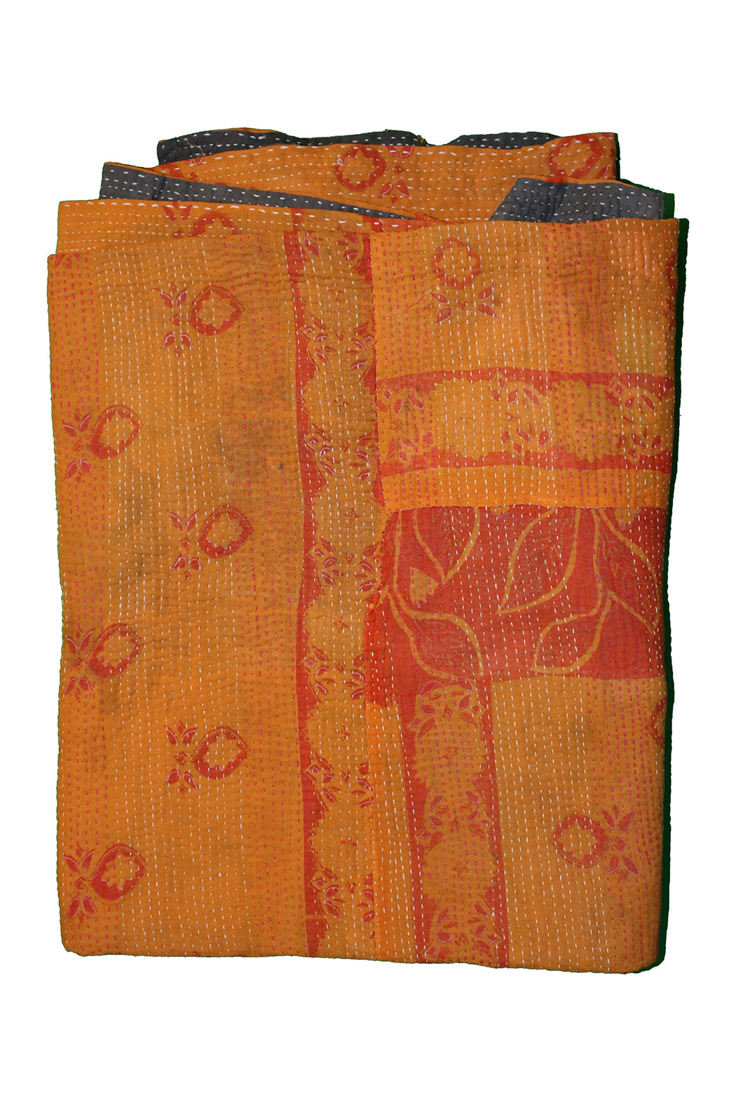 Kantha vintage throw approx 140x210 cm, cotton