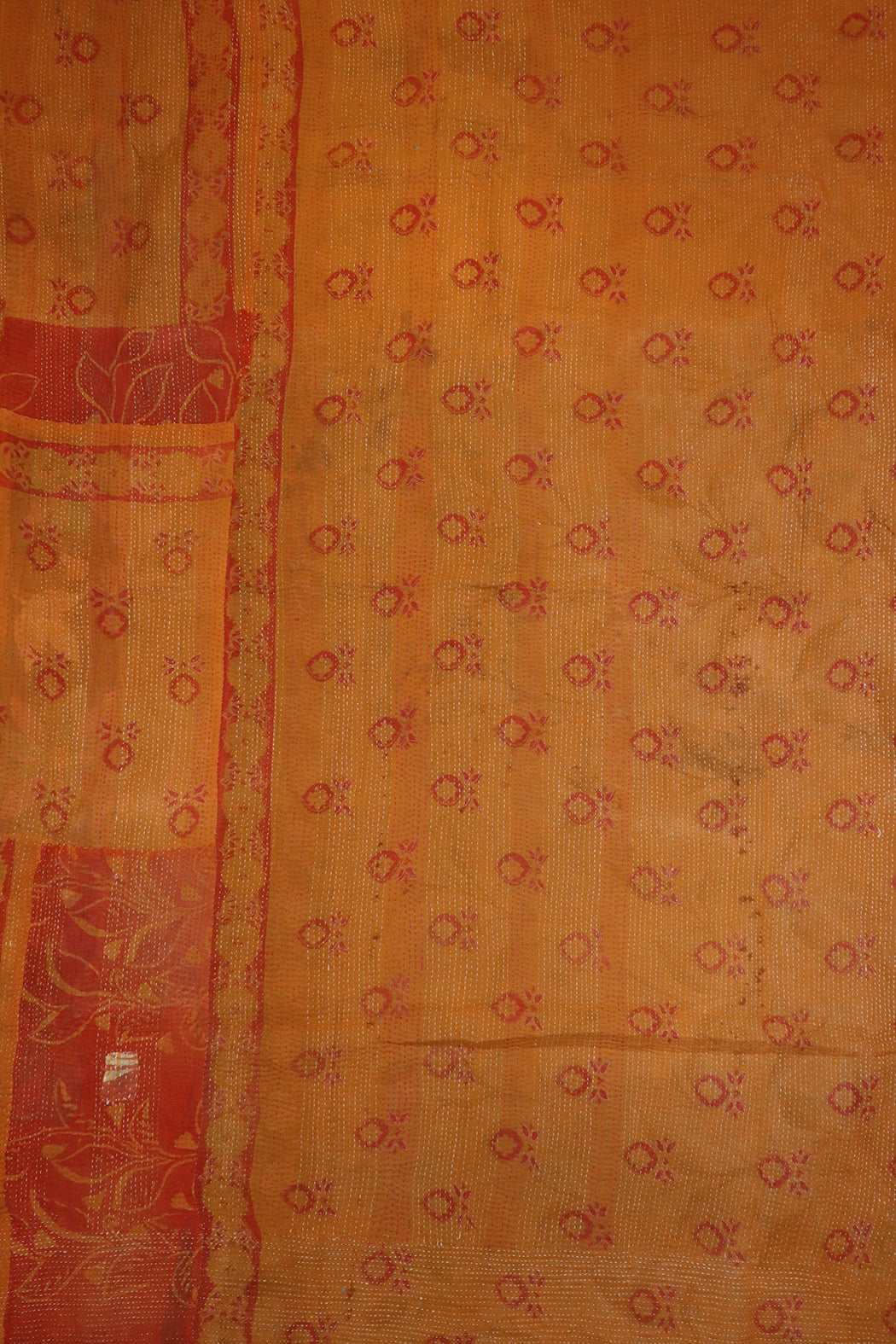 Kantha vintage throw approx 140x210 cm, cotton