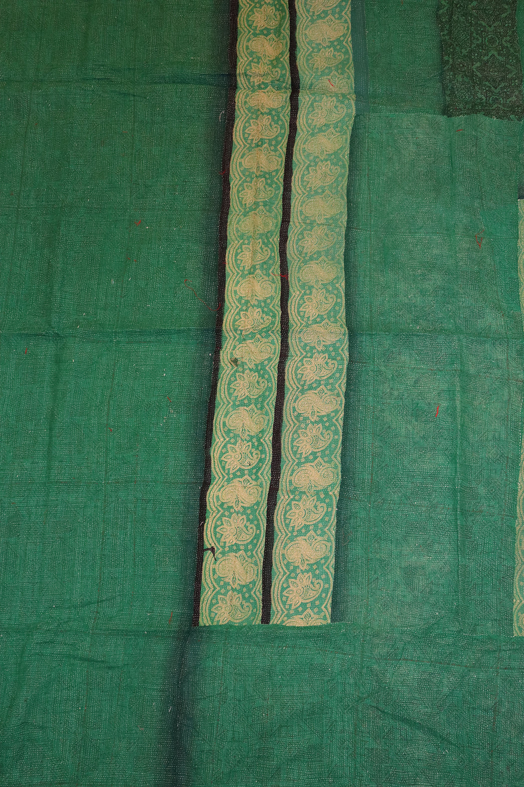 Kantha vintage throw approx 140x210 cm, cotton