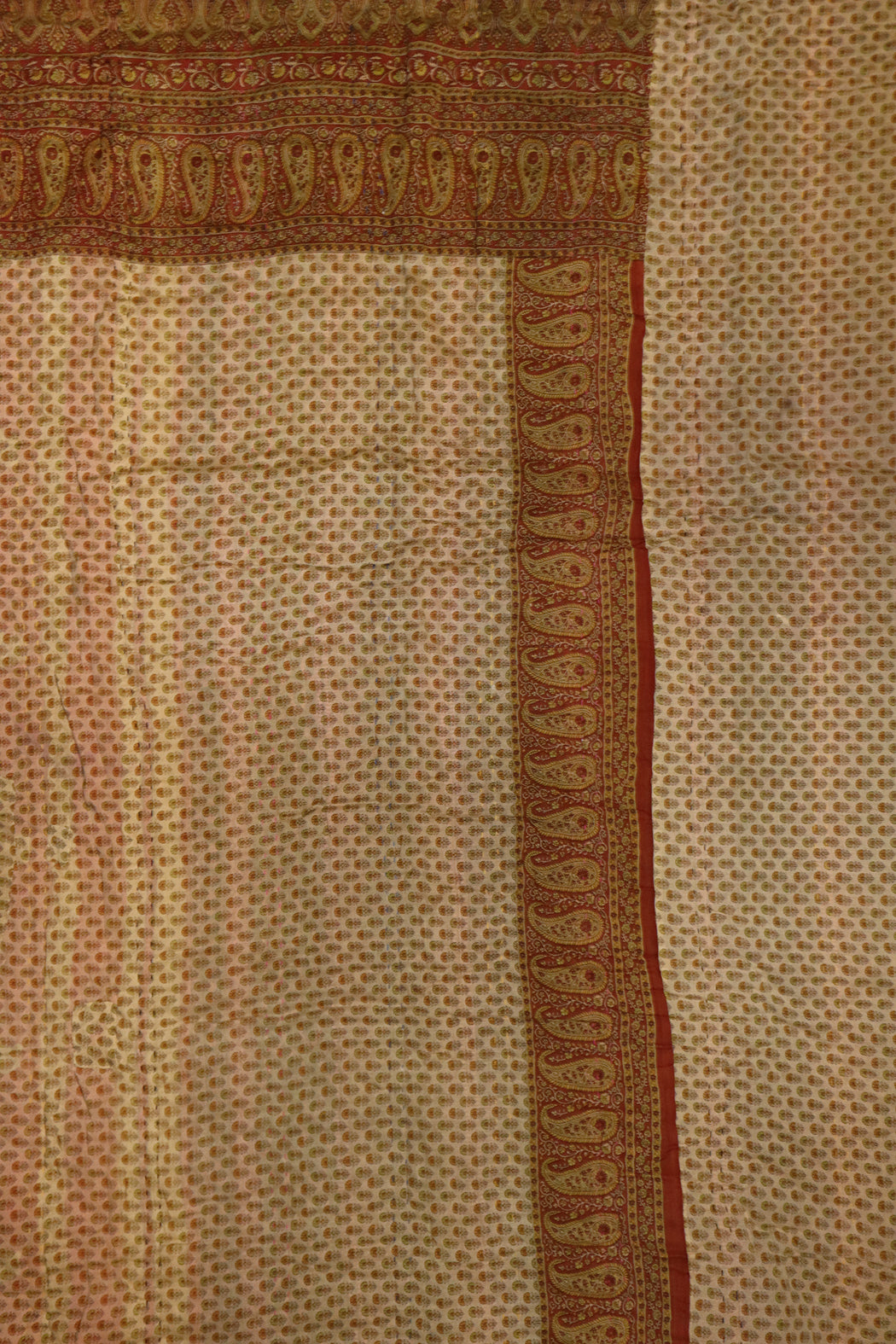 Vintage sari quilt , bomuld 140x200 cm