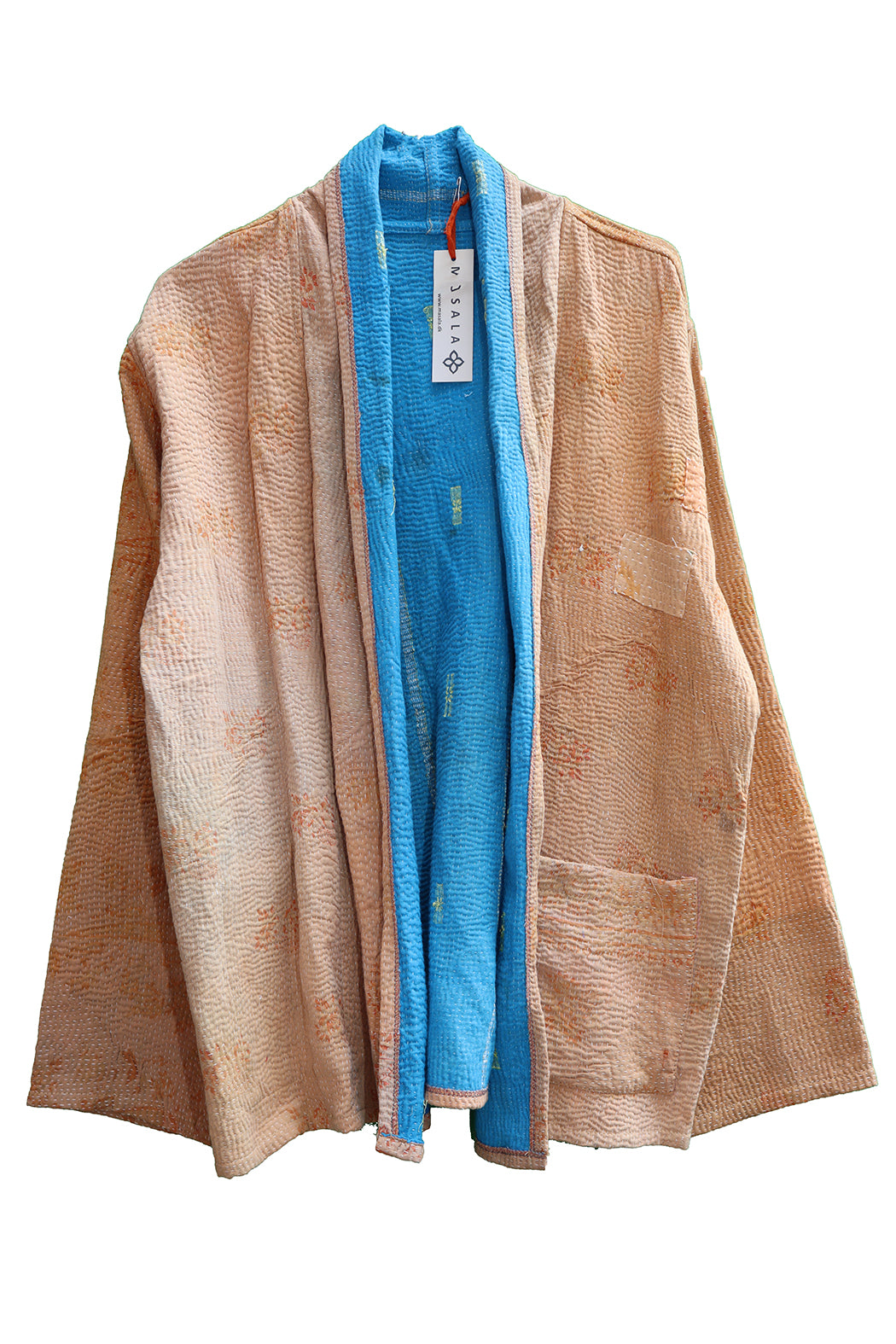 Ally kantha quilt jacket cotton one size