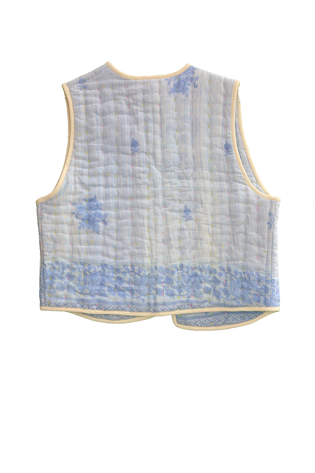 Vespa sari quilt vest bomuld one size vendbar