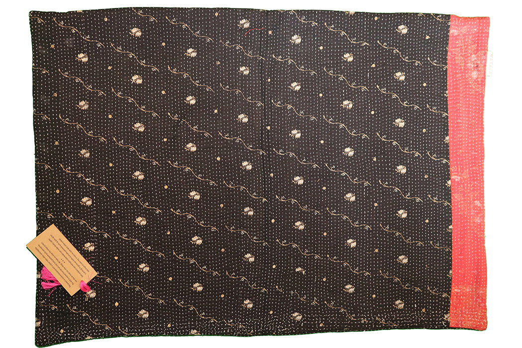 Sari Vintage Kantha Kissen 50*70 cm