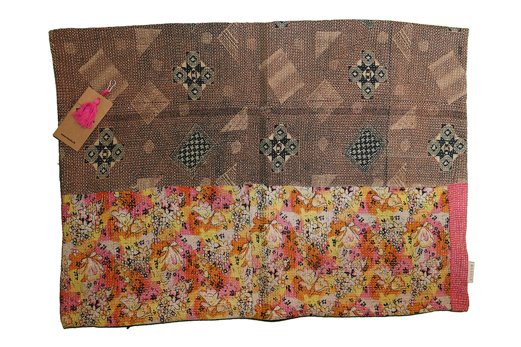 Sari Vintage Kantha Kissen 50*70 cm
