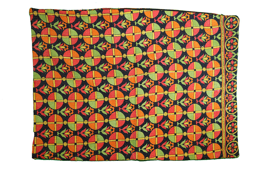 Sari Vintage Kantha Kissen 50*70 cm