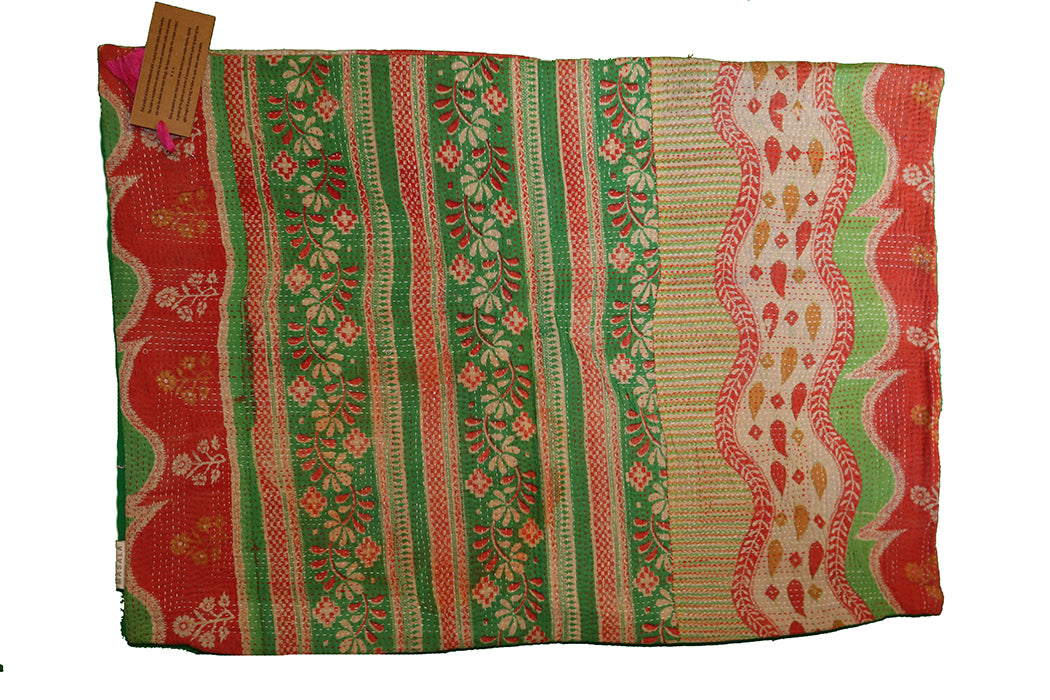 Sari Vintage Kantha Kissen 50*70 cm