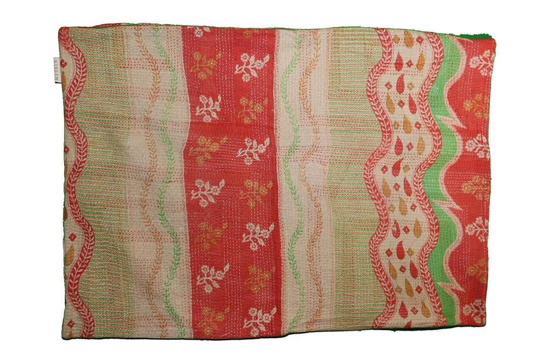 Sari Vintage Kantha Kissen 50*70 cm