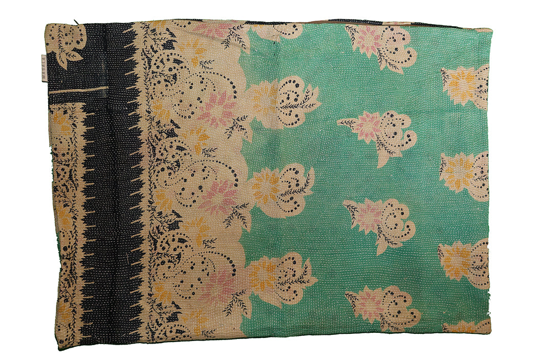 Sari Vintage Kantha Kissen 50*70 cm
