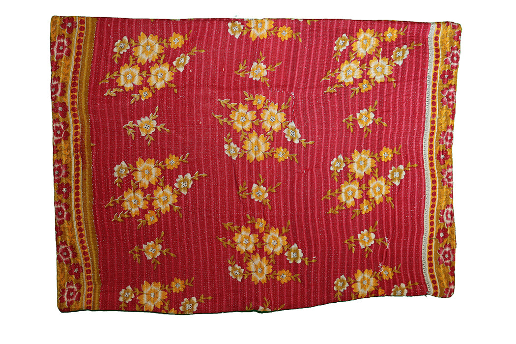 Sari Vintage Kantha Kissen 50*70 cm