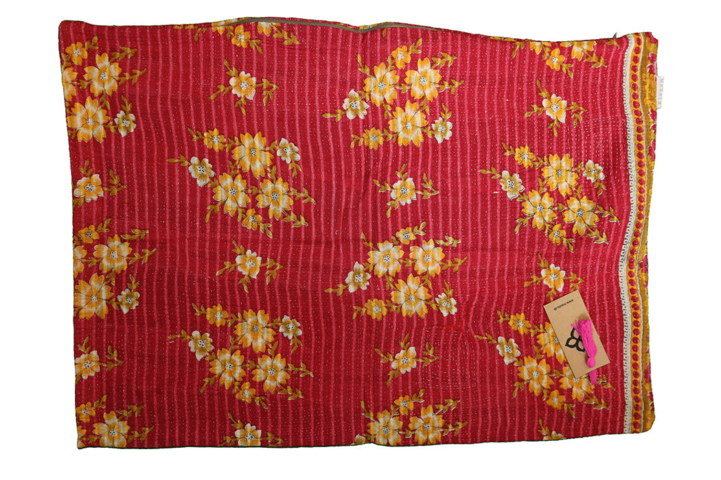 Sari Vintage Kantha Kissen 50*70 cm